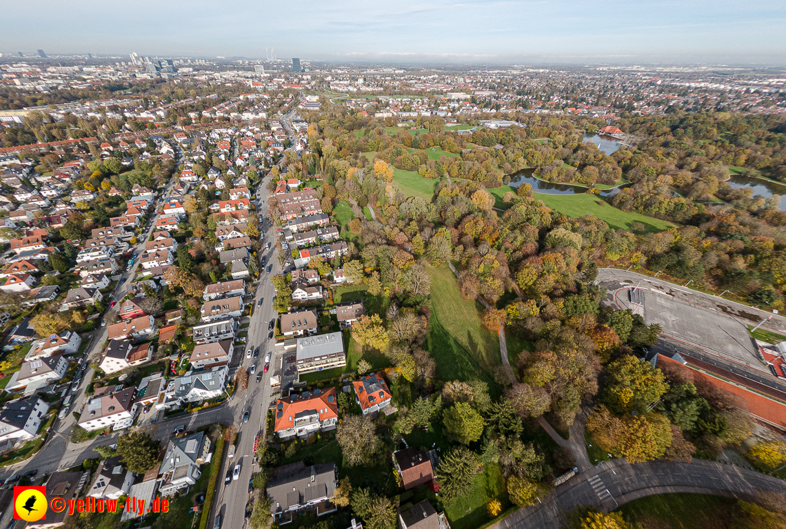 03.11.2022 -  Ostparksee mit Umgebung in Neuperlach